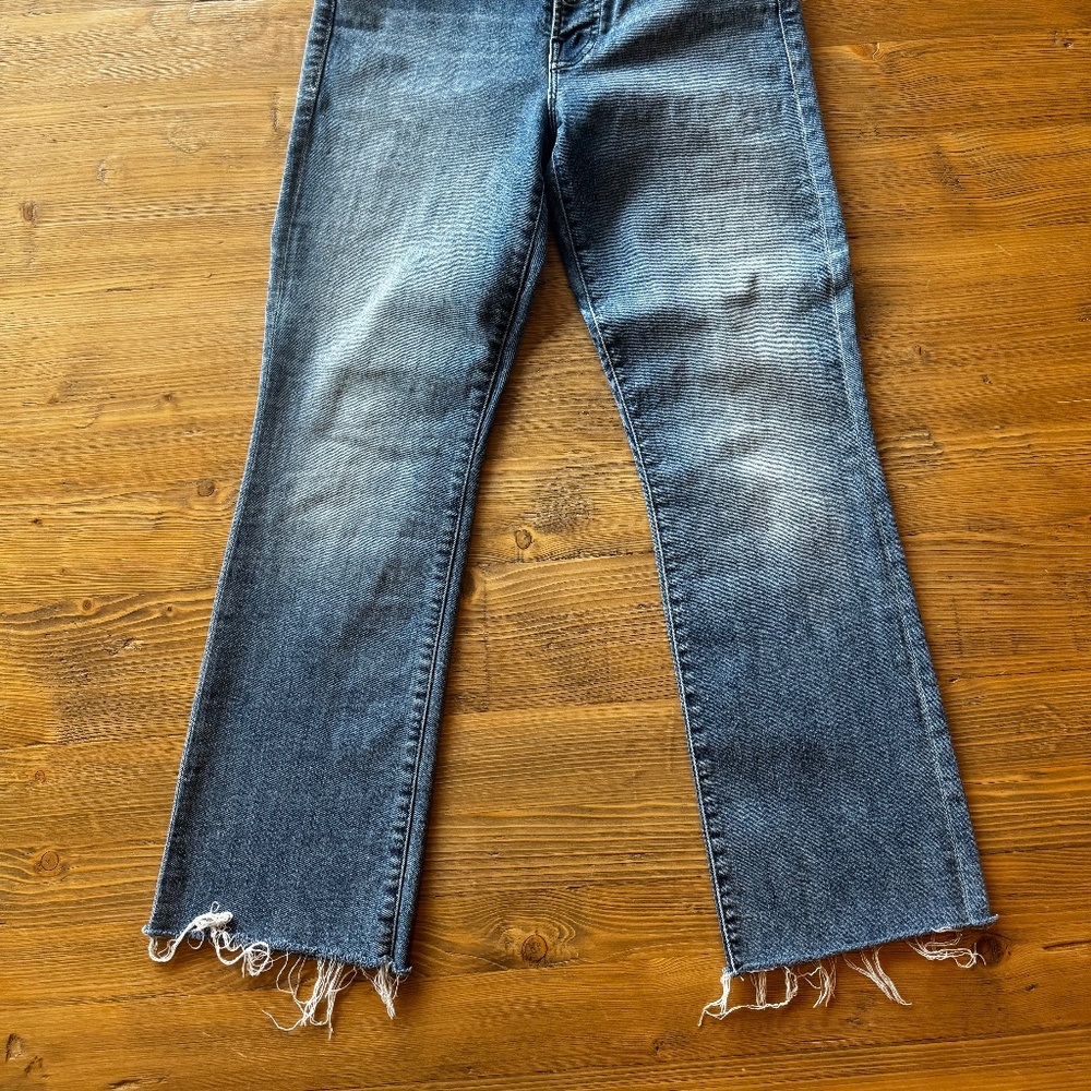 Mother Denim Button Down Pixie Insider Ankle - image 2